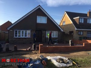 New Driveway With Block Paving