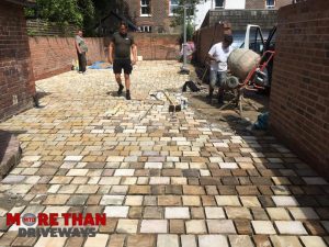 Cobblestone Driveway Worthing