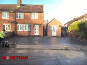 Driveway Installation With Block Paving