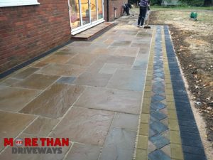 New Patio Installation in Worthing